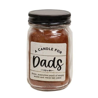 A Candle For Dads BMS Pint Jar Candle - The Fox Decor